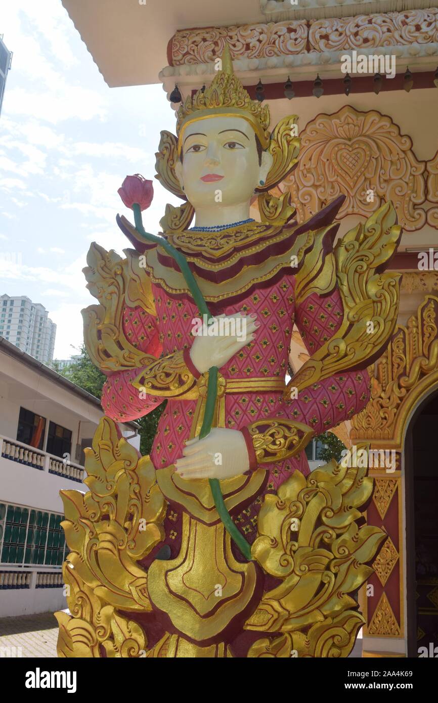 Buddha in Georgetown, Penang, Malaysia Stockfoto