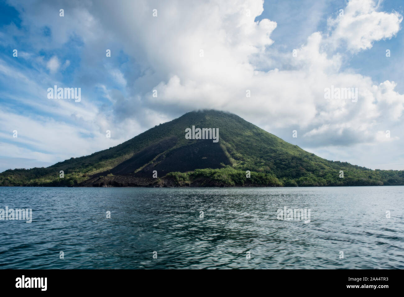 Gunung Api Vulkan, Banda Inseln, Sumatra, Indonesien Stockfoto