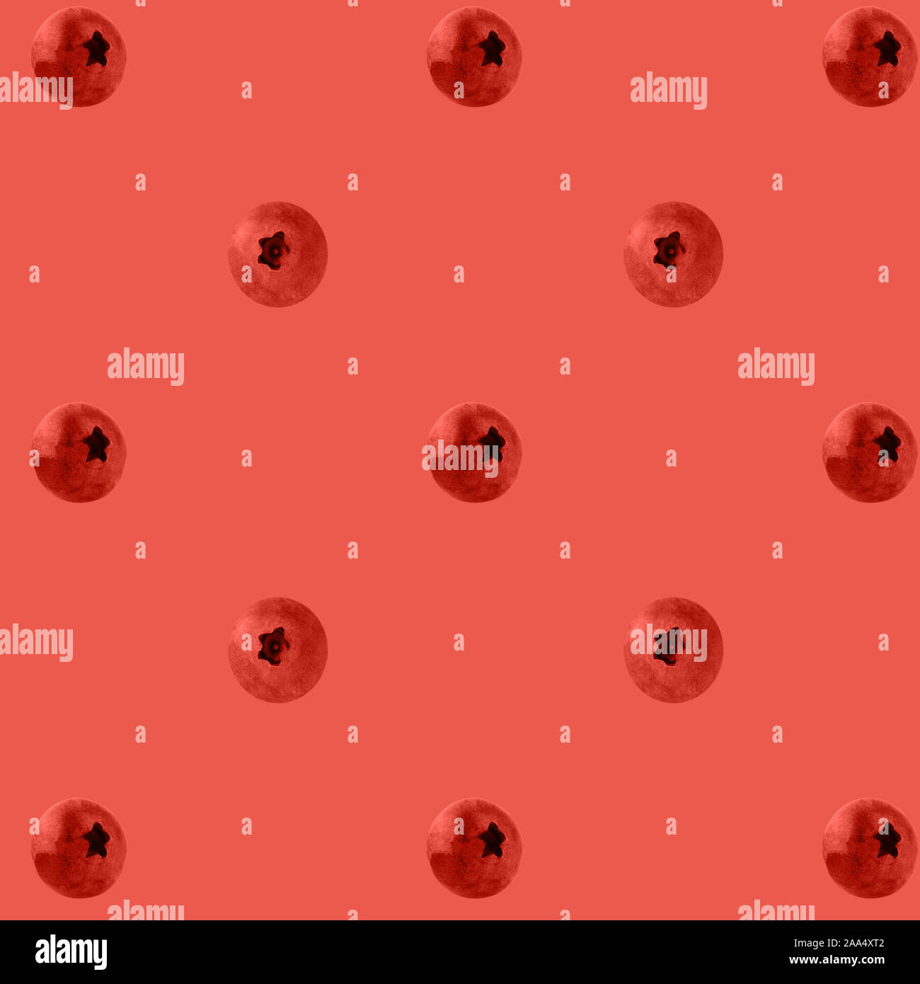 Muster der frische reife Frucht auf Farbe, Textur isoliert Stockfoto