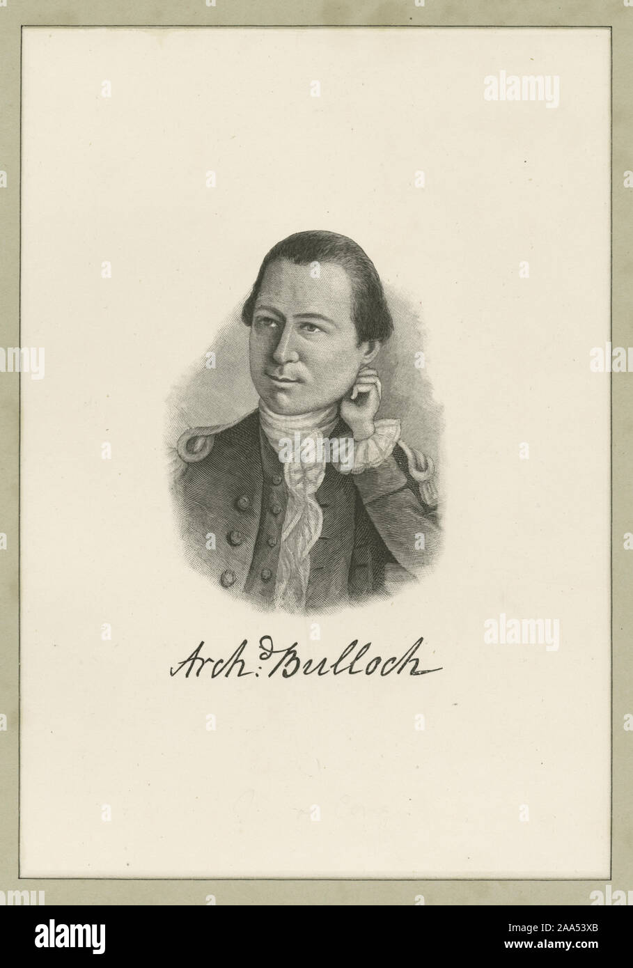 Druckgrafiker gehören Henry Bryan Hall, Albert Rosenthal, Max Rosenthal und John sartain. Titel aus dem Kalender der Emmet Sammlung. EM 1280; Archibald Bullock. Stockfoto