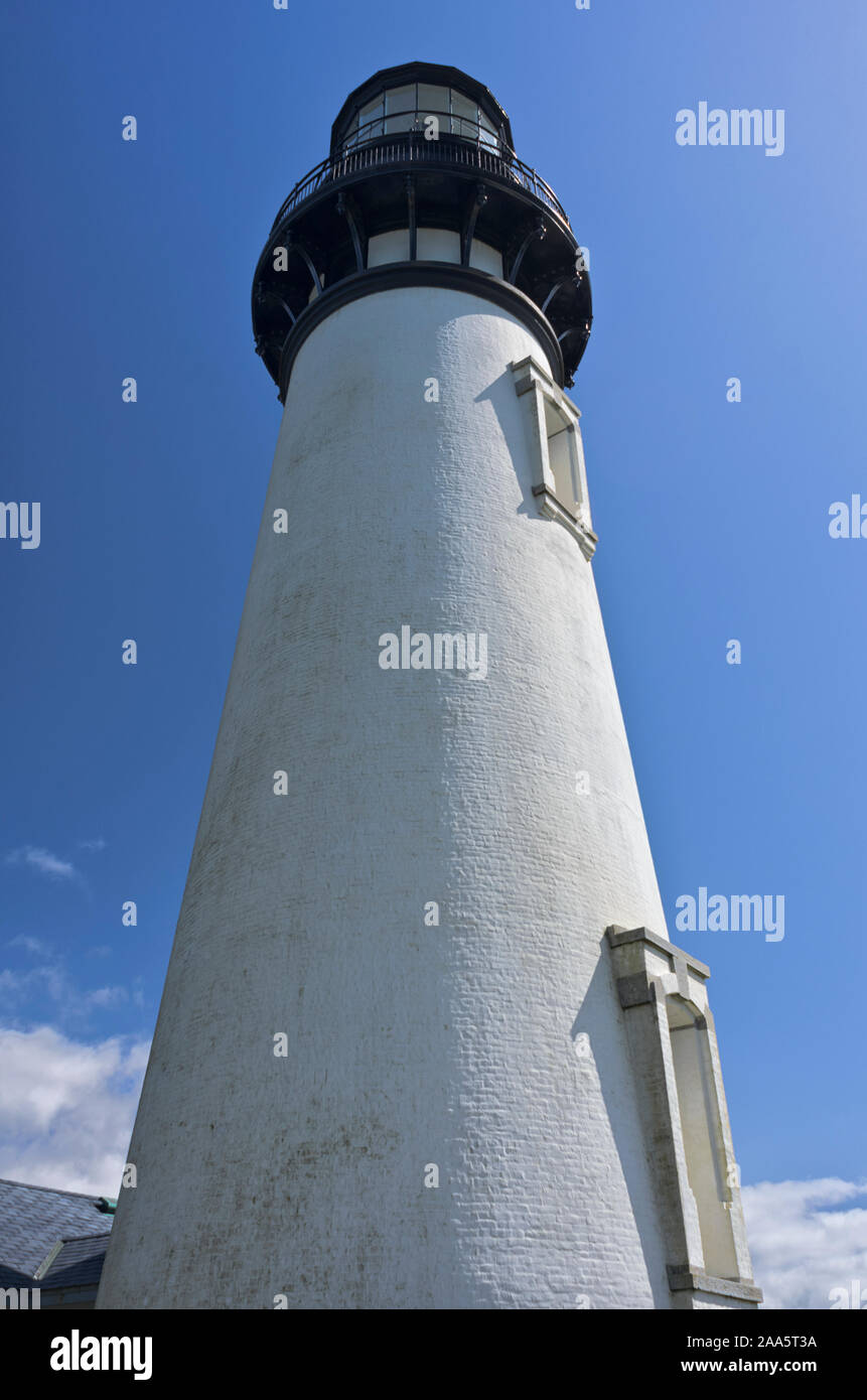 Yaquina Head Lighthouse, Newport, Oregon Stockfoto