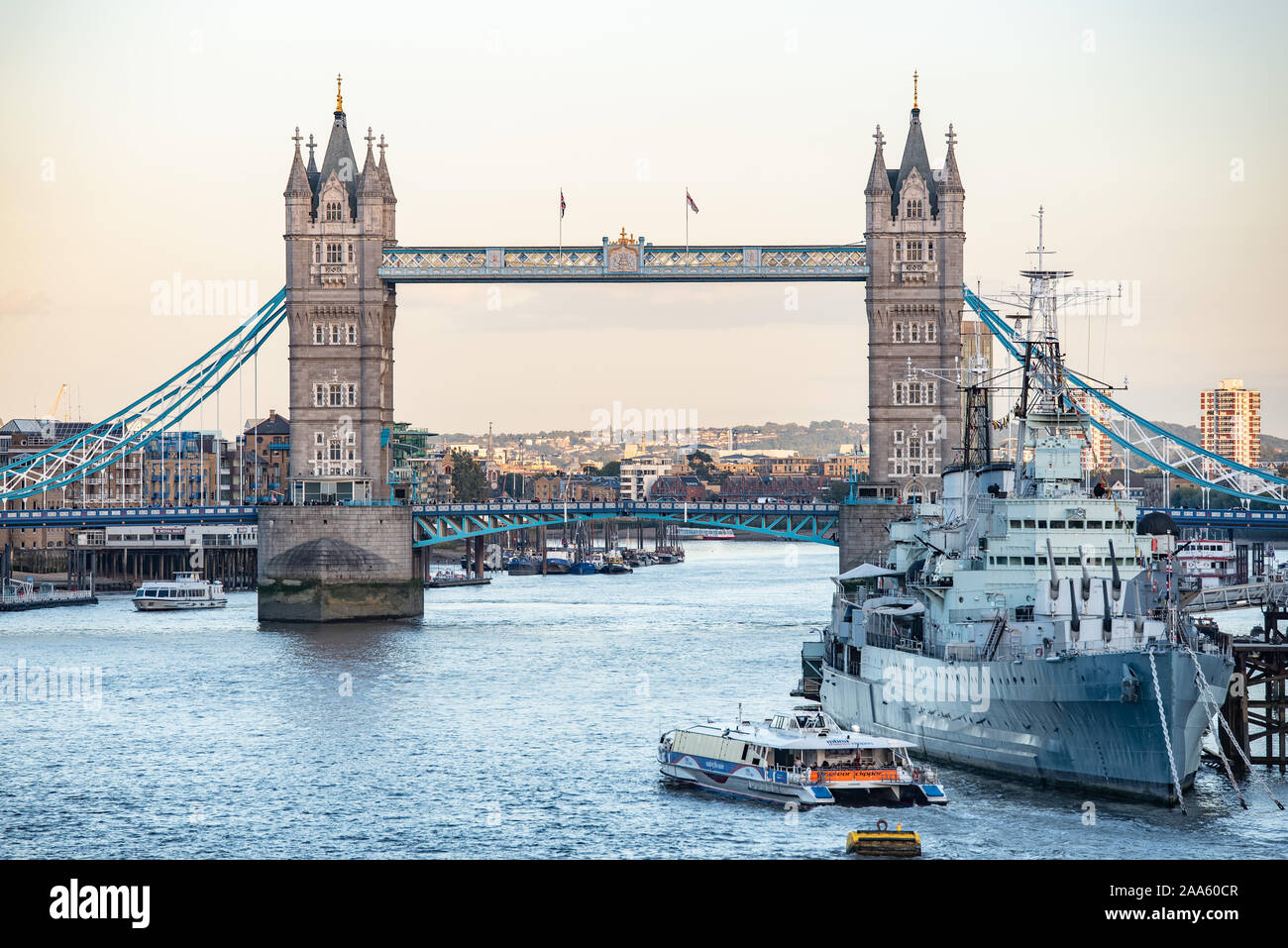 Tower Bridge in London Stockfoto