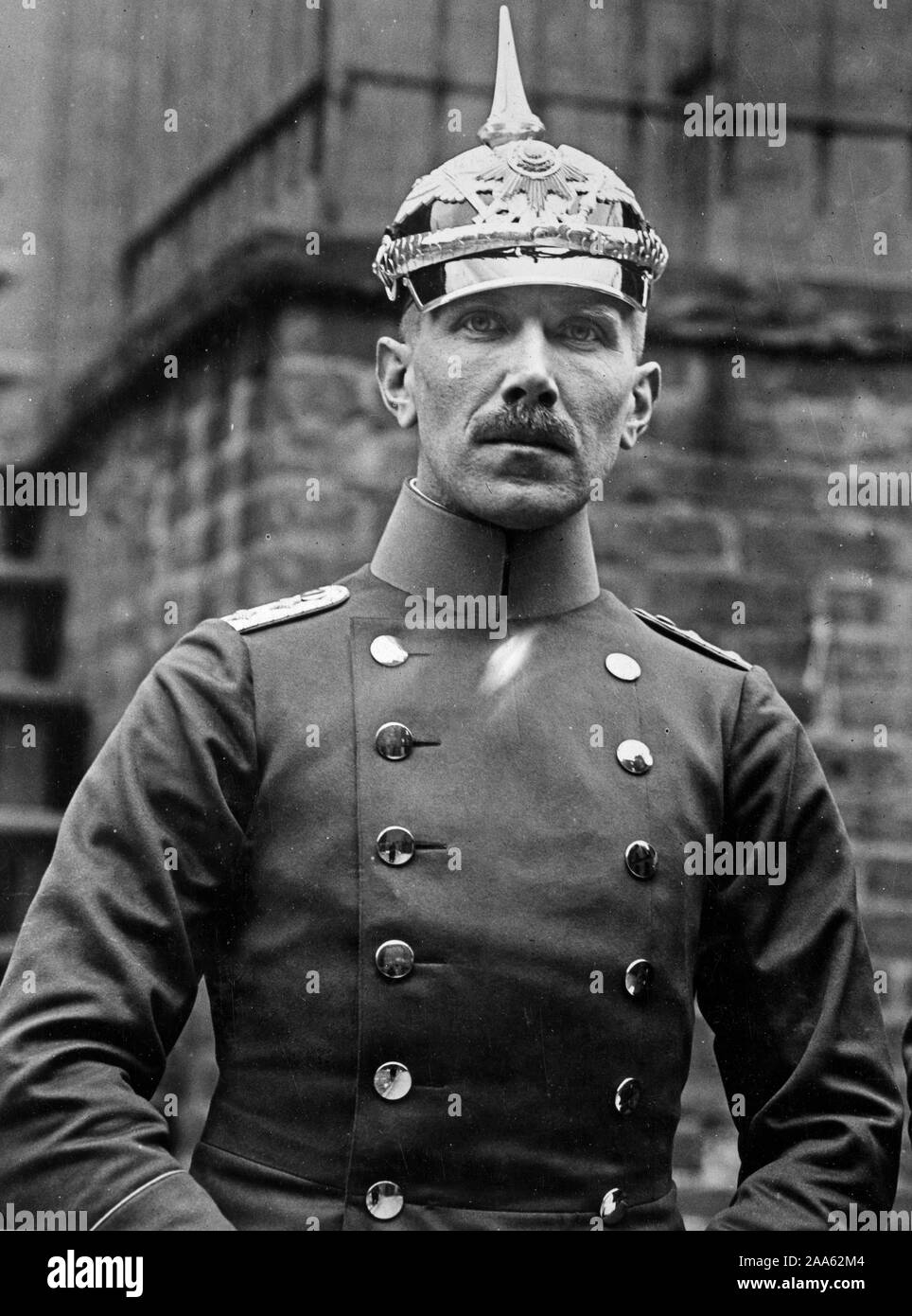 Kapitän Franz von Papen, ehemaligen deutschen militärischen Attache in Washington, die Persona non grata wurde in den USA wegen seiner unfreundlich Aktivitäten. Er erinnerte Dezember 1915 Ca. 1915 Stockfoto