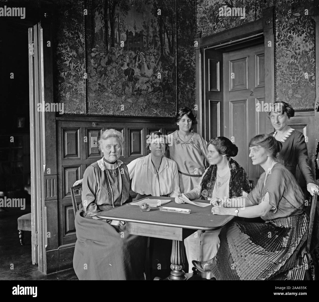 Der National Woman's Party Executive Group Ca. 1910-1920 Stockfoto