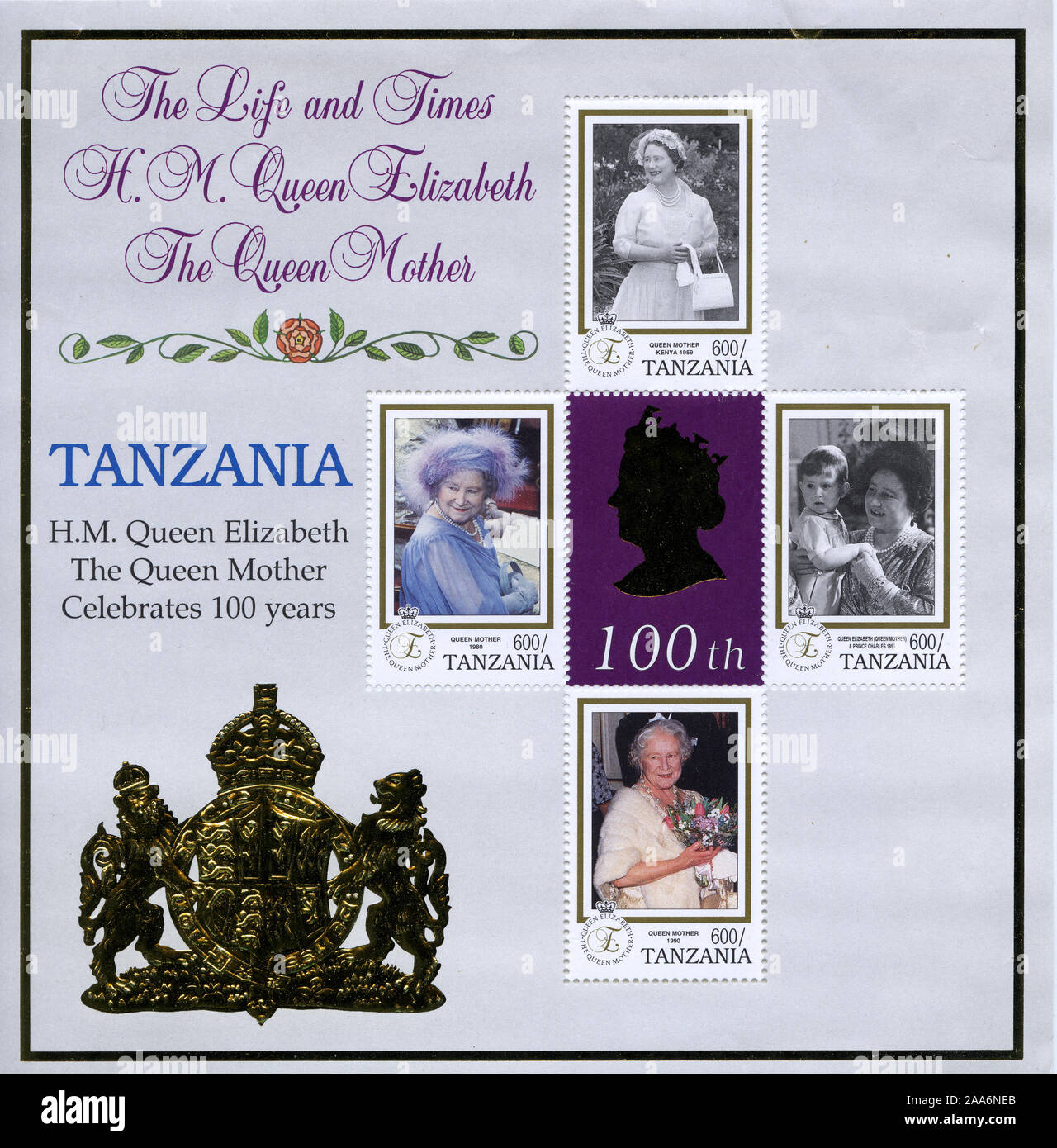 Der 99. Jahrestag der Geburt von Königin Elizabeth, die Königinmutter Stockfoto