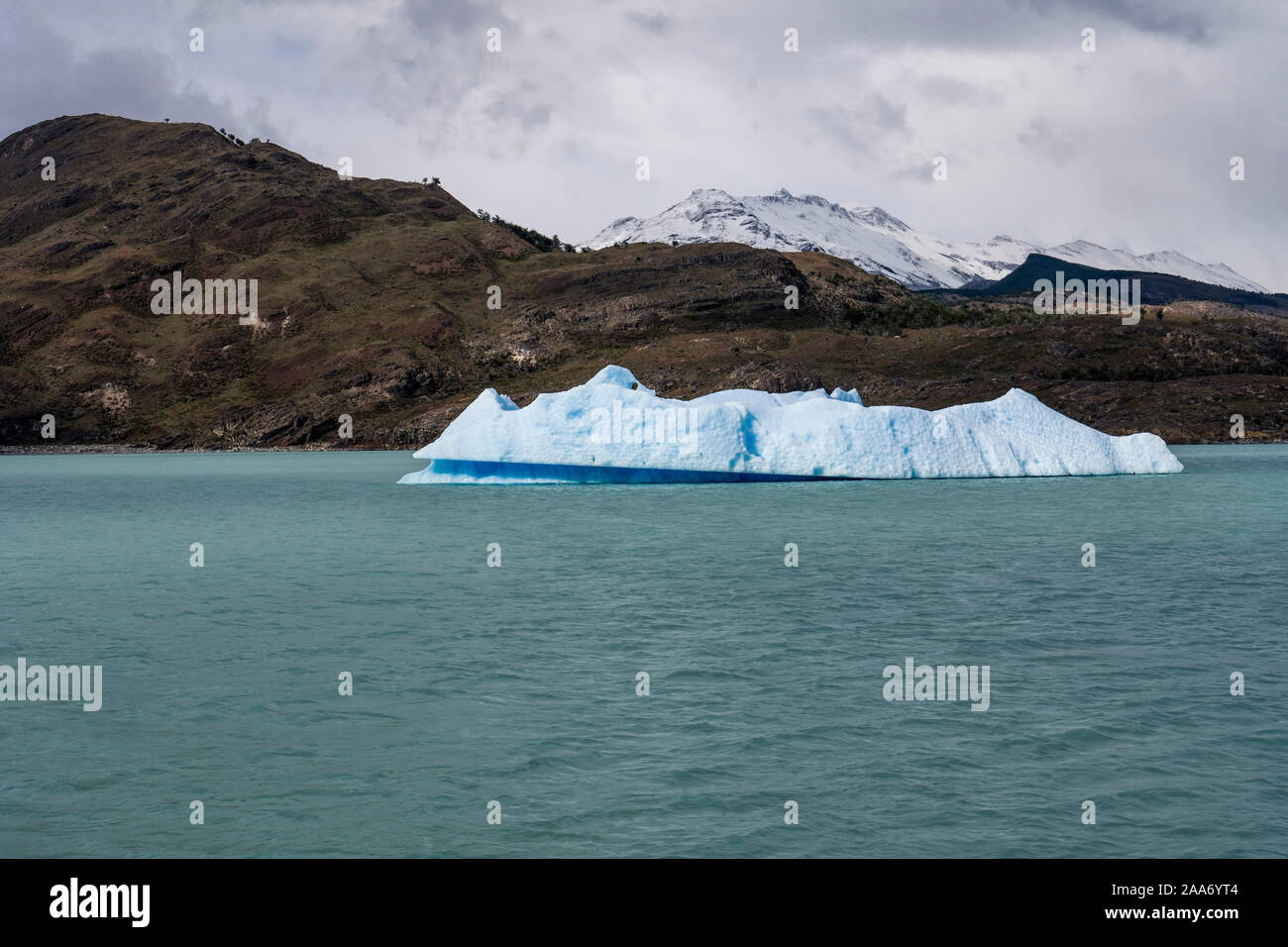 Gletscher Schifffahrt auf dem Lago Argentino, El Calafate, Argentinien Stockfoto