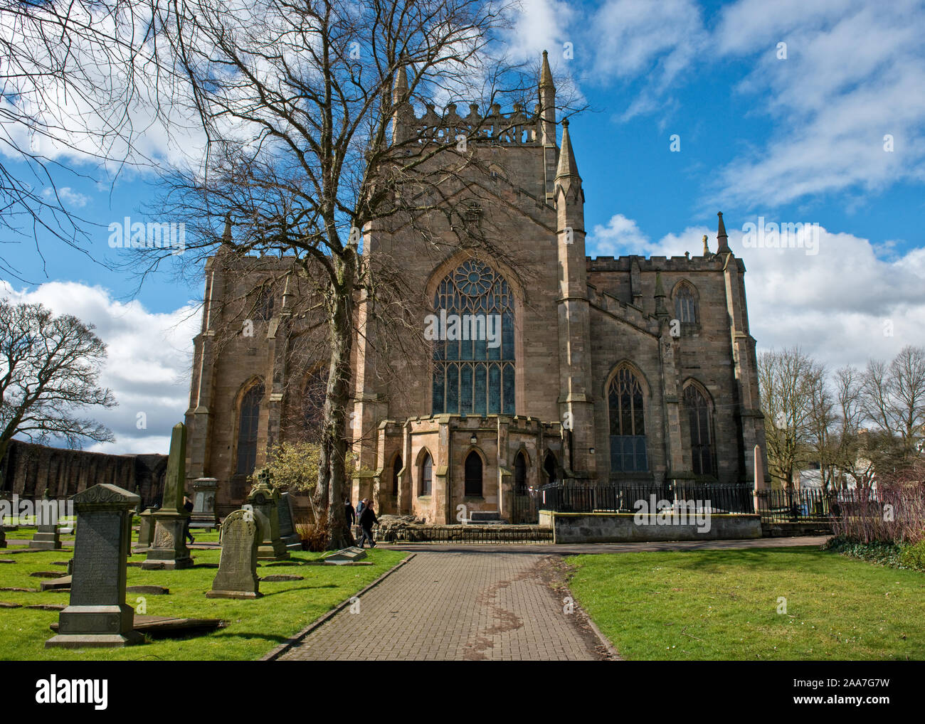 Dunfermline Abbey. Dunfermline, Schottland Stockfoto