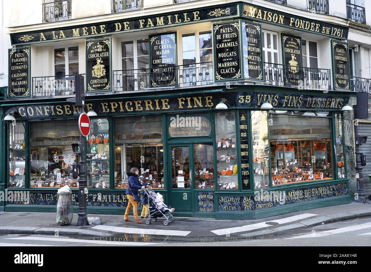 À la Mère de Famille - Paris - Frankreich Stockfoto