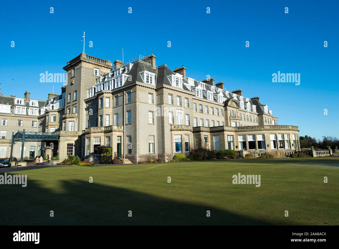 The Gleneagles Hotel Auchterarder, Perthshire, Schottland. Stockfoto