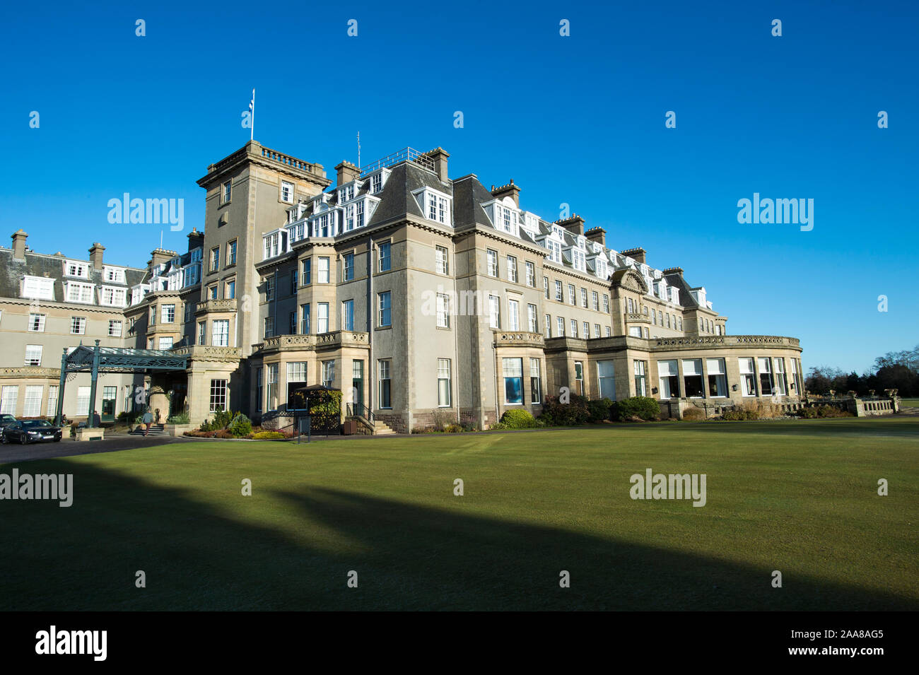 The Gleneagles Hotel Auchterarder, Perthshire, Schottland. Stockfoto