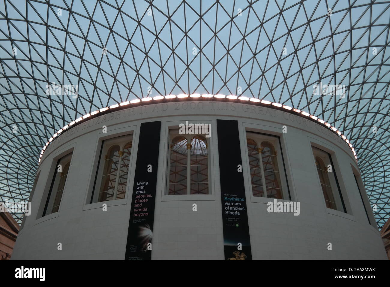 Great Court des British Museum Stockfoto