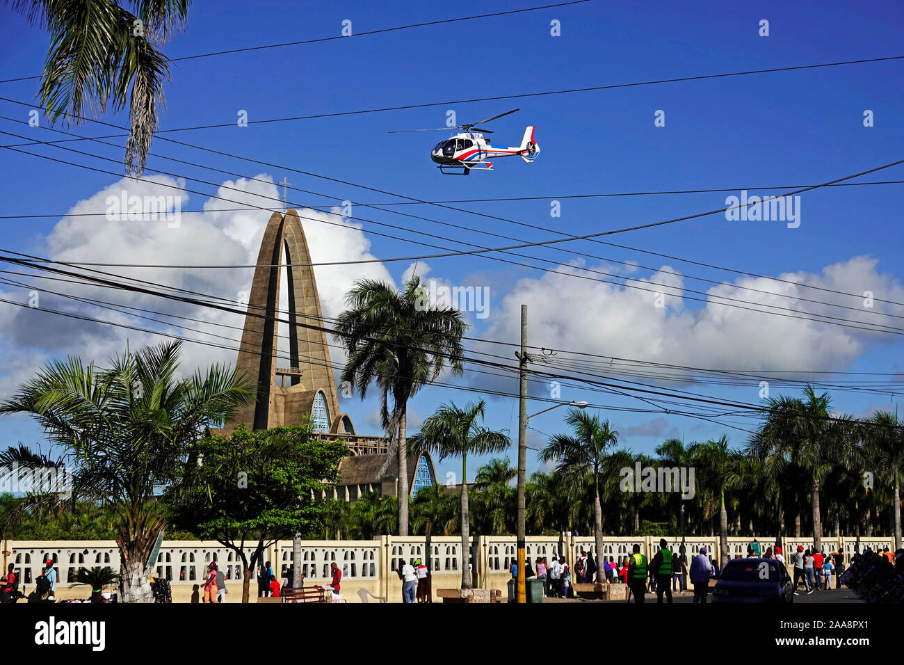 Schutzpatronenheiliger Festtag Basilika von La Altagracia in der Dominikanischen Republik Higuey Stockfoto