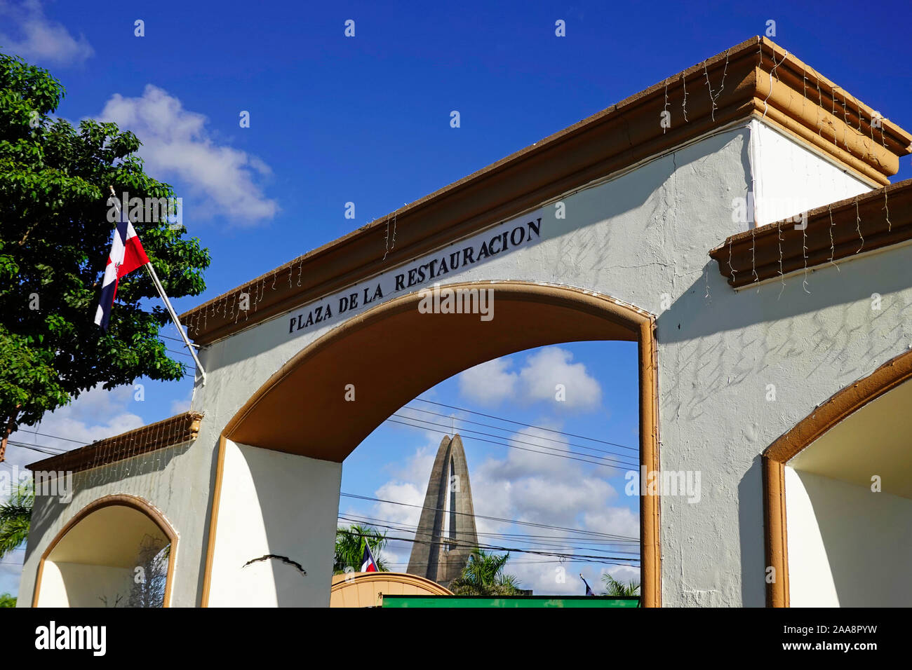 Schutzpatronenheiliger Festtag Basilika von La Altagracia in der Dominikanischen Republik Higuey Stockfoto
