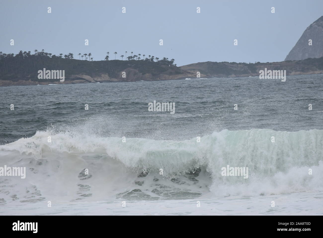 Strand in Rio de Janeiro Stockfoto