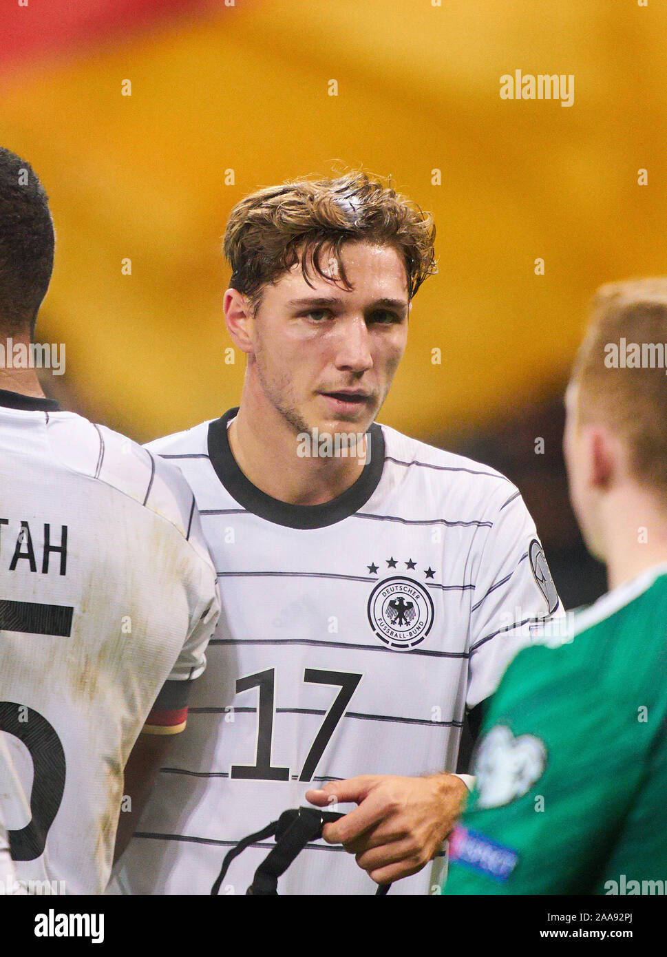 Frankfurt am Main, Deutschland. Nov, 2019 19. EURO QUALI 2020 Germany-North Irland, Frankfurt, 19.November 2019. Niklas STARK, Nr. 17 DFB in halber Größe, Porträt, Deutschland - Nordirland 6:1 Wichtig: DFB-Vorschriften die Verwendung von Fotografien als Bildsequenzen und/oder quasi-Video zu verbieten. Die Qualifikation für die Europameisterschaft, EM Quali, 2020 Saison 2019/2020, 19. November 2019 in Frankfurt am Main, Deutschland. Credit: Peter Schatz/Alamy leben Nachrichten Stockfoto