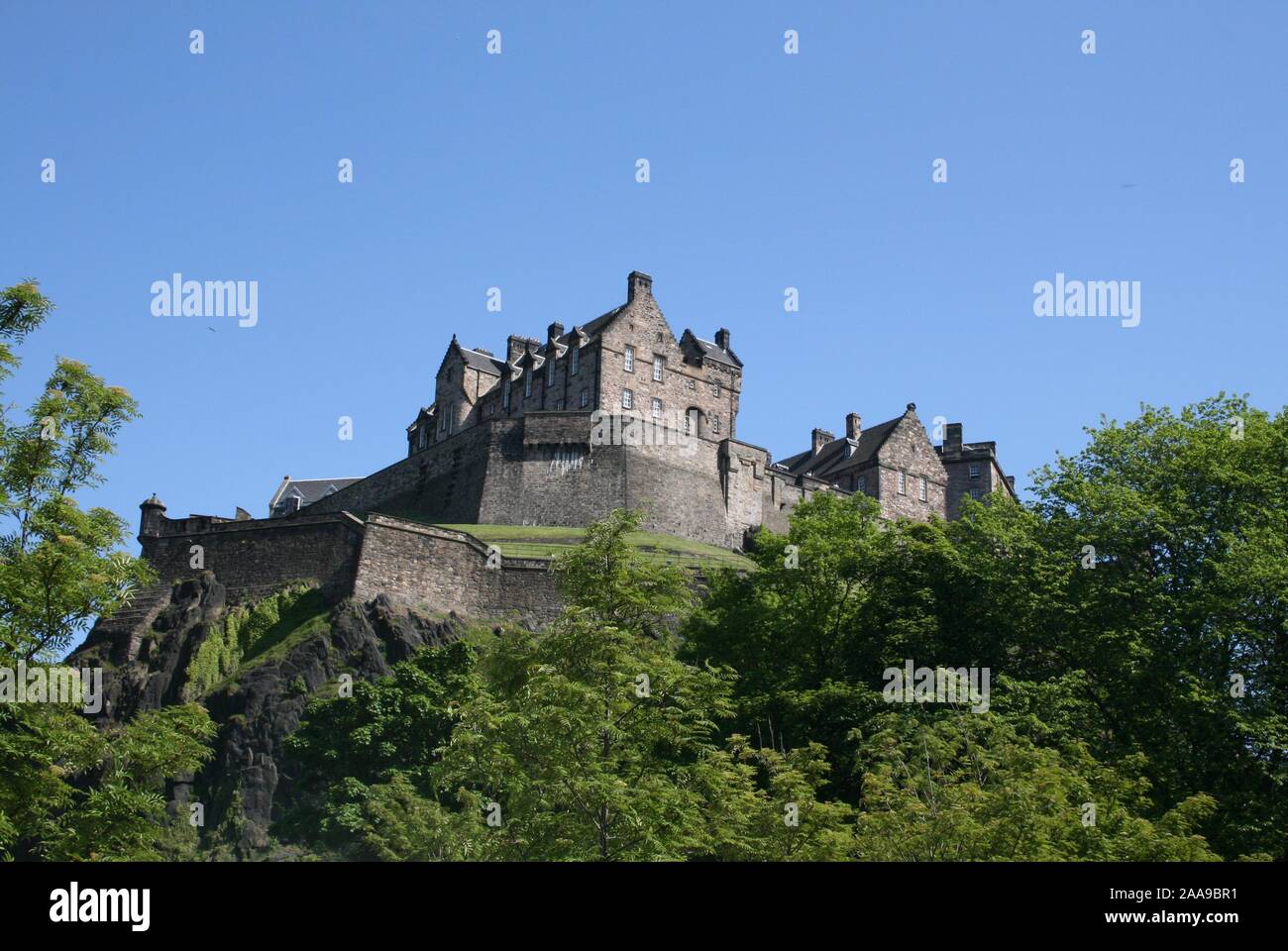 Edinburgh Castle Stockfoto