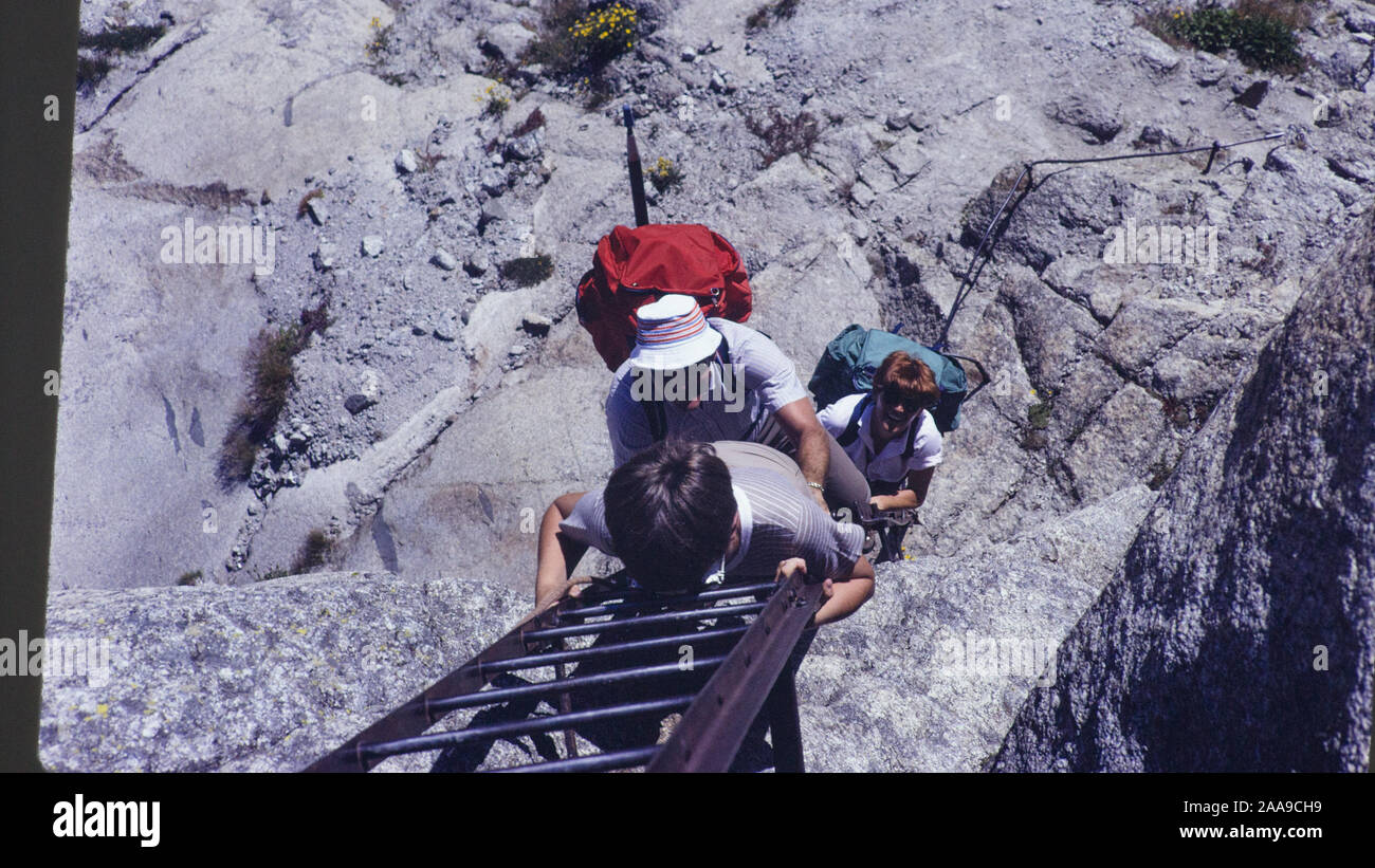 Refuge du Couv, Les Egraets (1979) Stockfoto