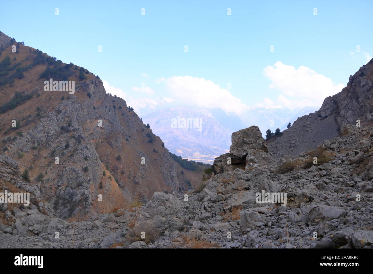 Western Tian Shan Gebirge in der Ugam-Chatkal Nationalpark Stockfoto