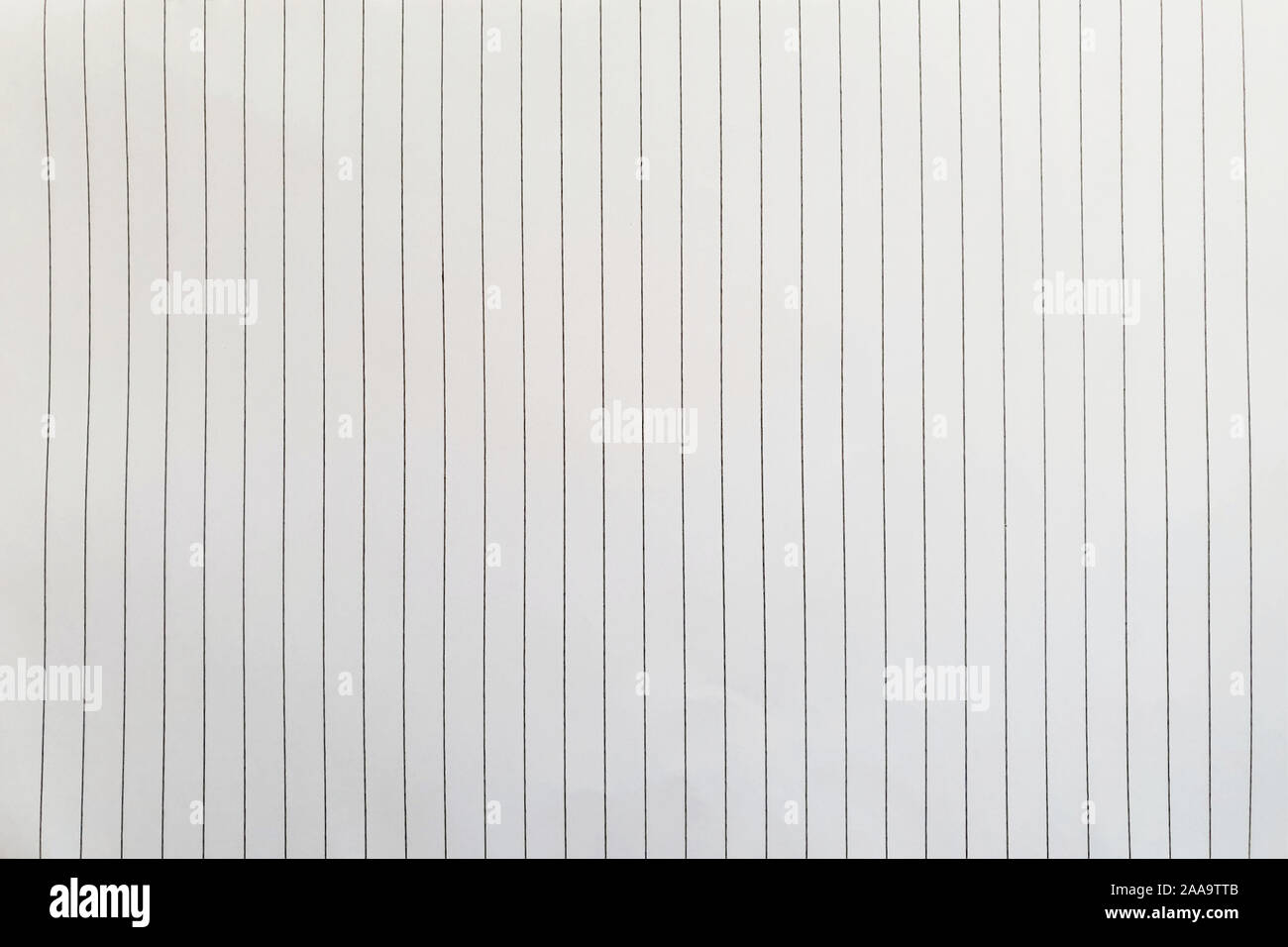 Altes Notebook liniertem Papier Hintergrund oder Textur Stockfoto
