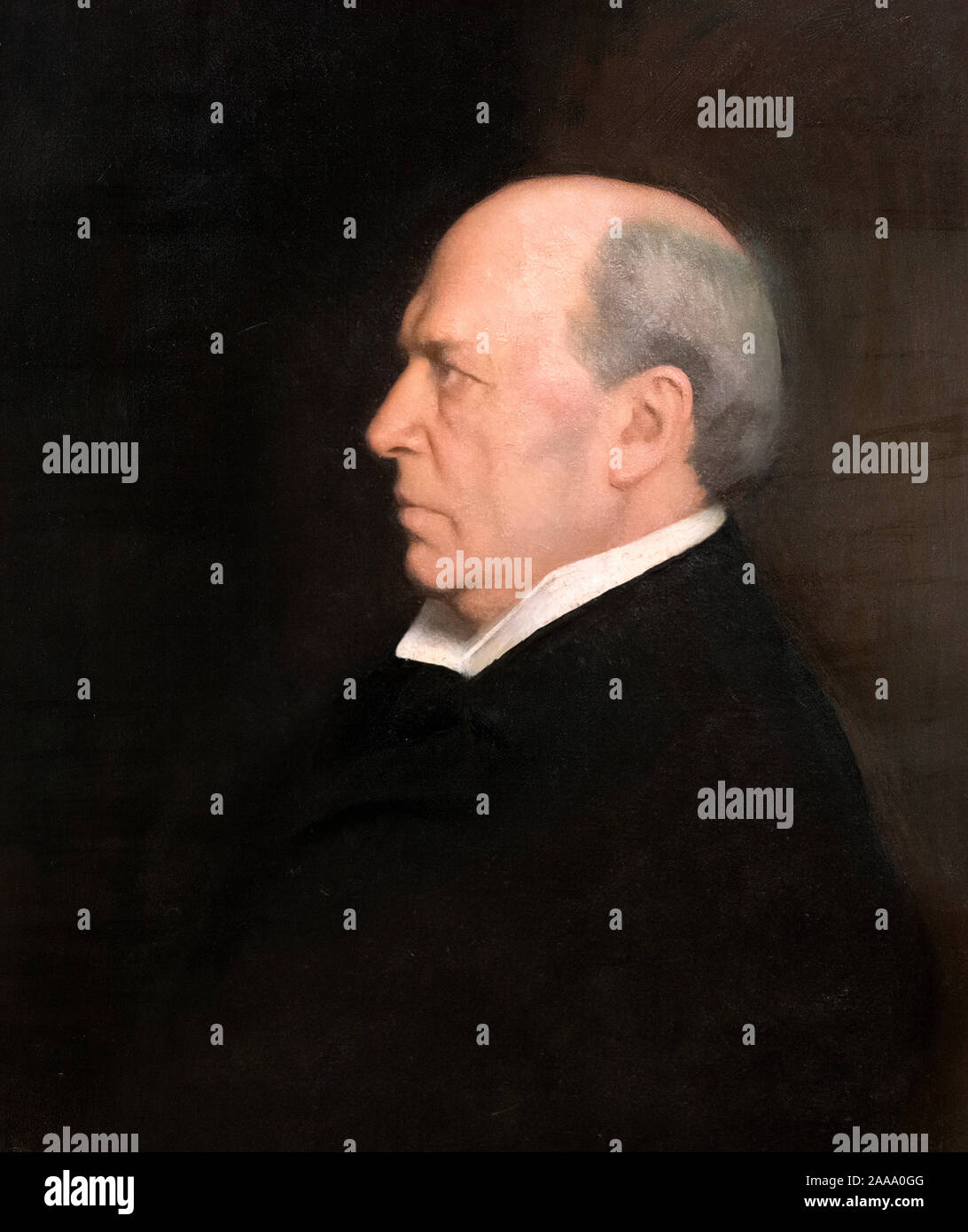 Henry James (1843-1916), Porträt von William James jr, Öl auf Leinwand, 1911 Stockfoto