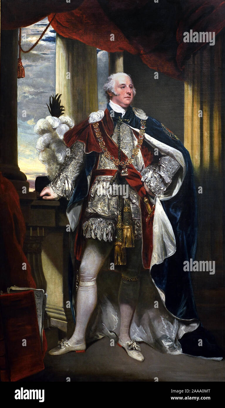 Sir John jeffreys Pratt von John Hoppner (1758 - 1810) UK Vereinigtes Königreich England Englisch Britische Großbritannien Stockfoto