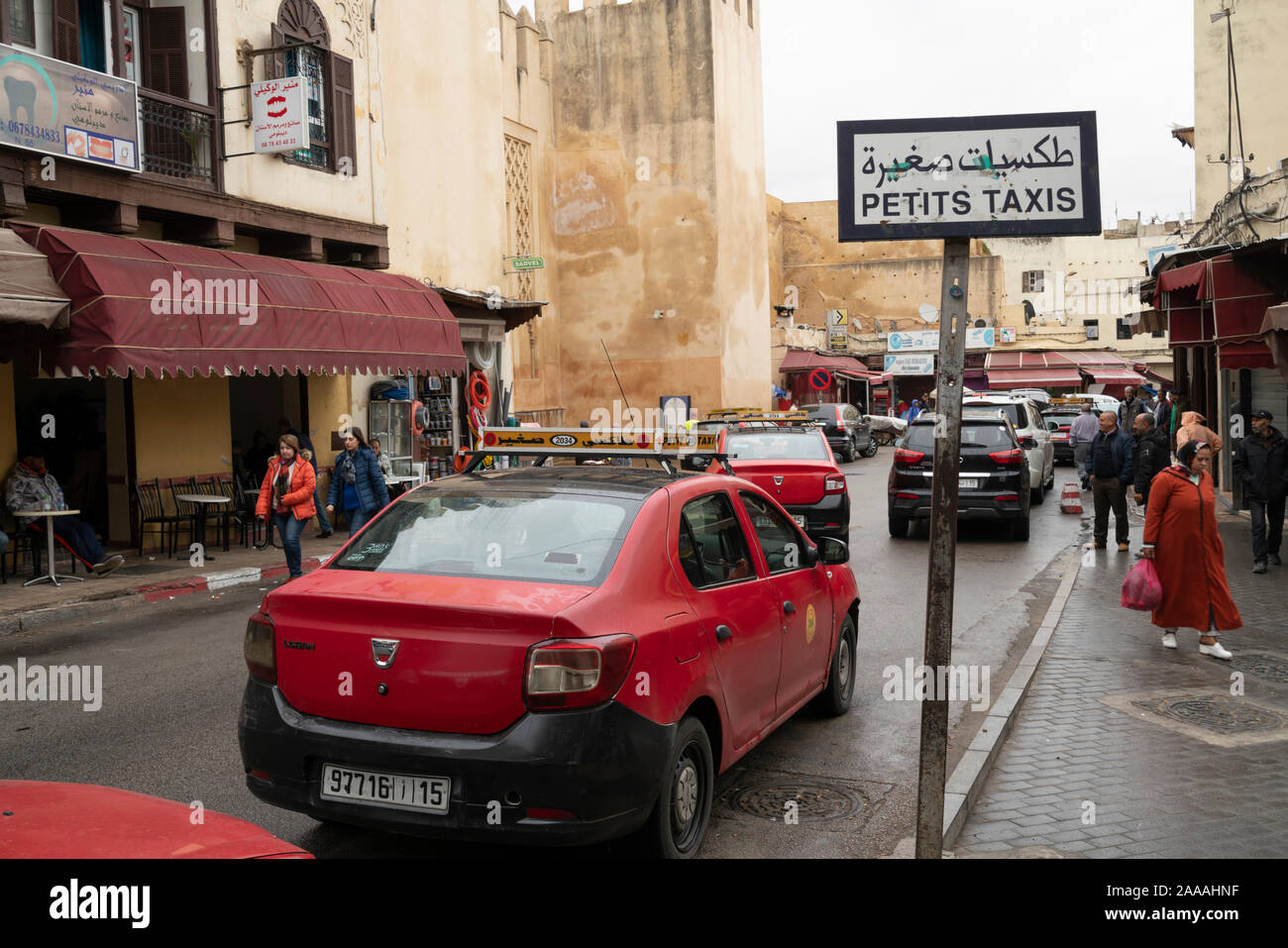 Fez, Marokko. November 9, 2019. Stockfoto