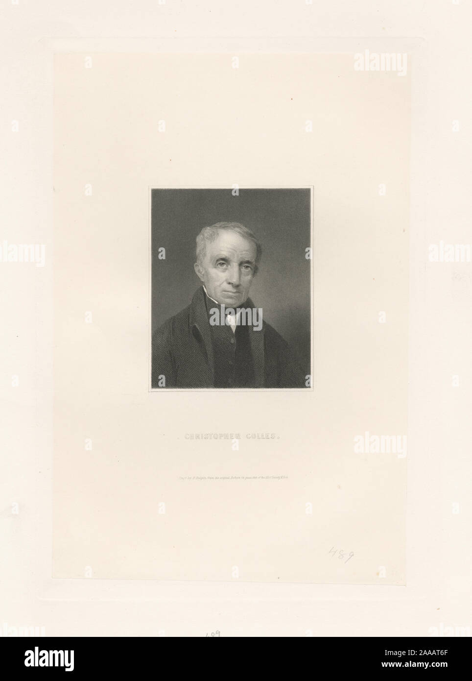 Umfasst photomechanischen Reproduktionen. Titel aus dem Kalender von Emmet Sammlung. EM 10347 Verfasserangabe: F. Alpin; Christopher Colles Stockfoto