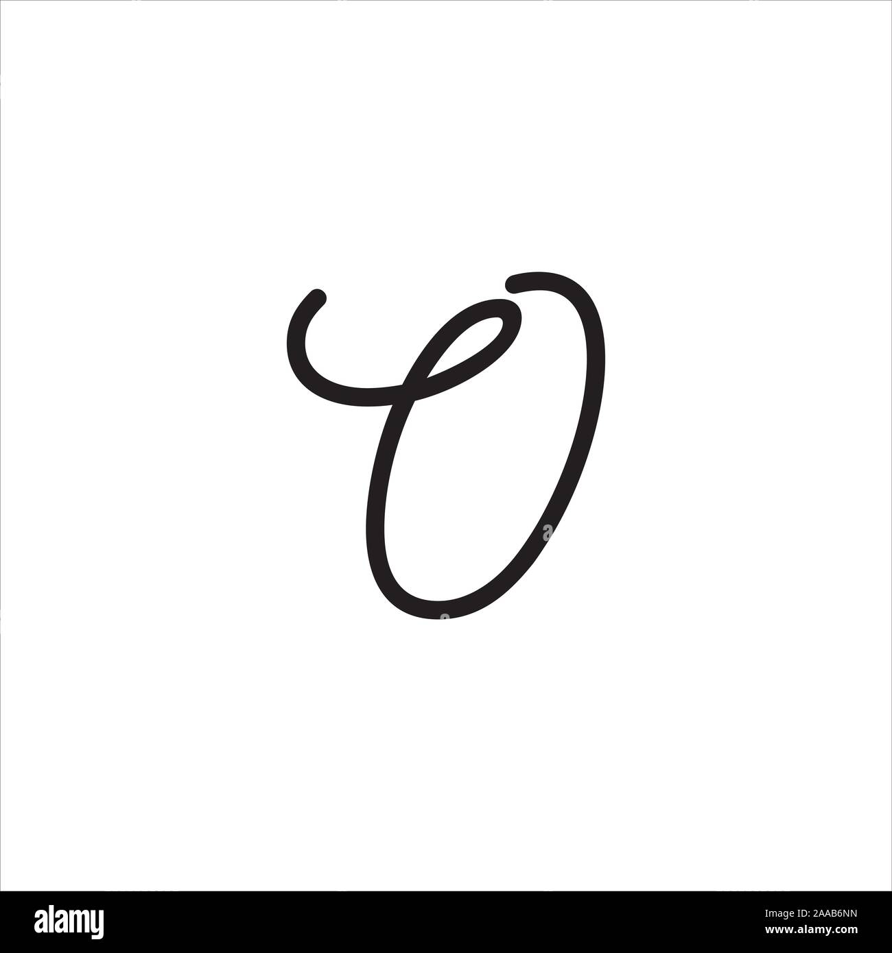 Initial eo oder oe Logo vektor design Vorlage Stock Vektor