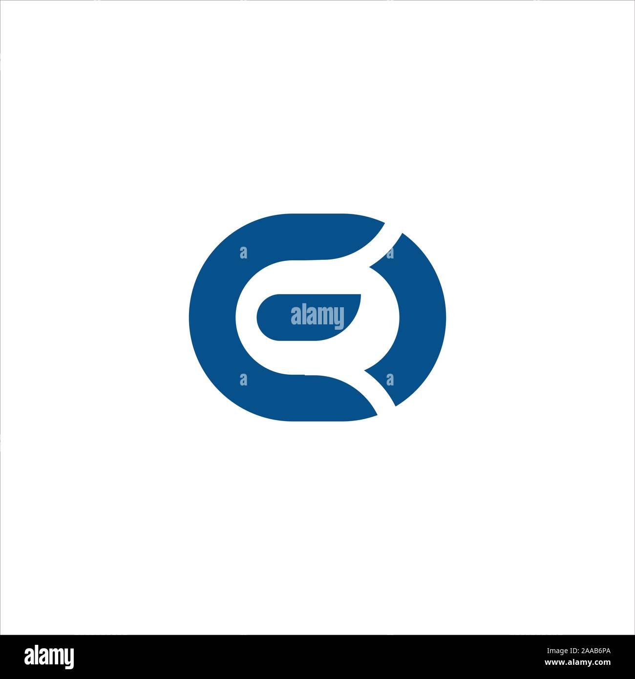 Initial eo oder oe Logo vektor design Vorlage Stock Vektor