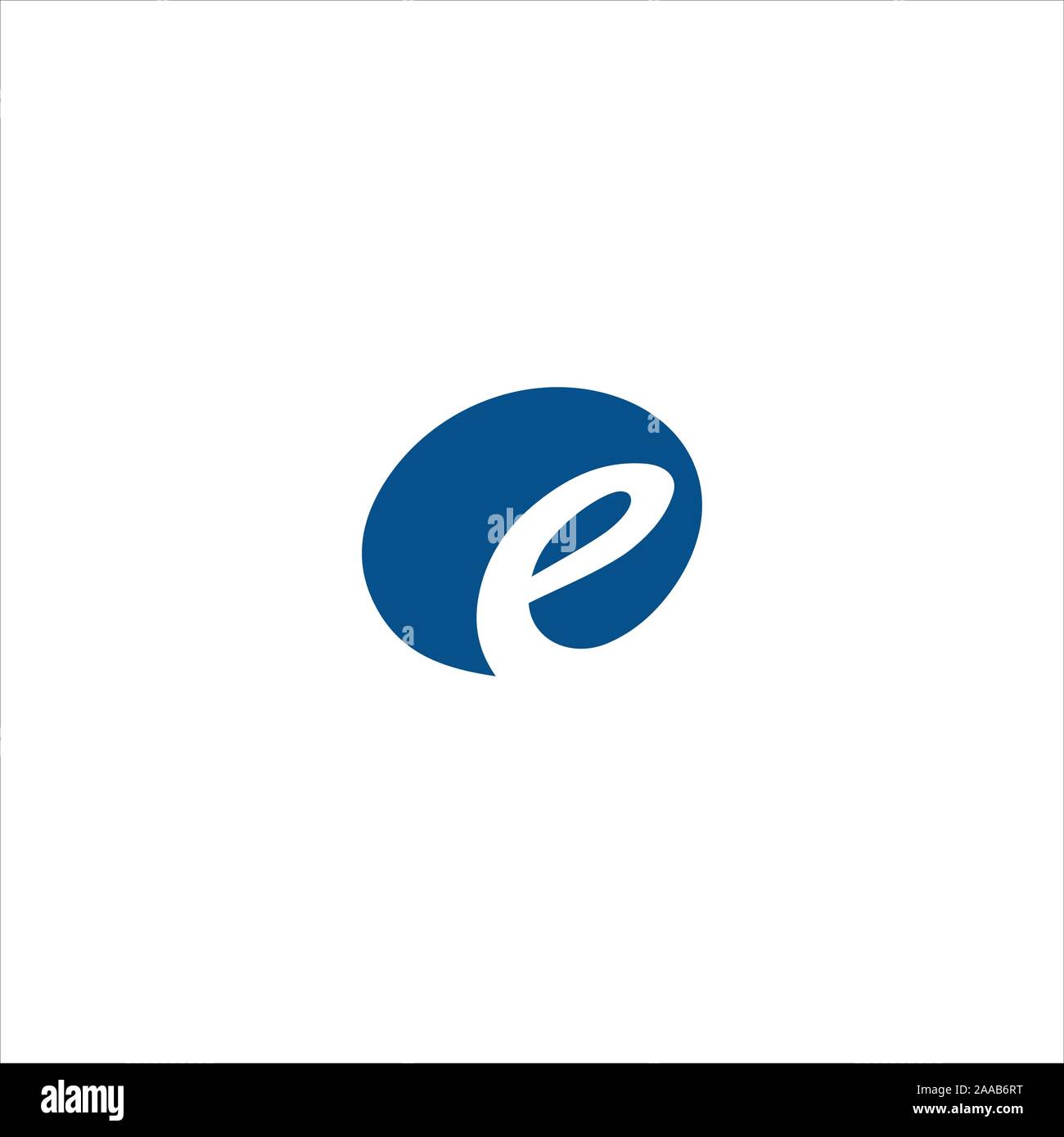 Initial eo oder oe Logo vektor design Vorlage Stock Vektor