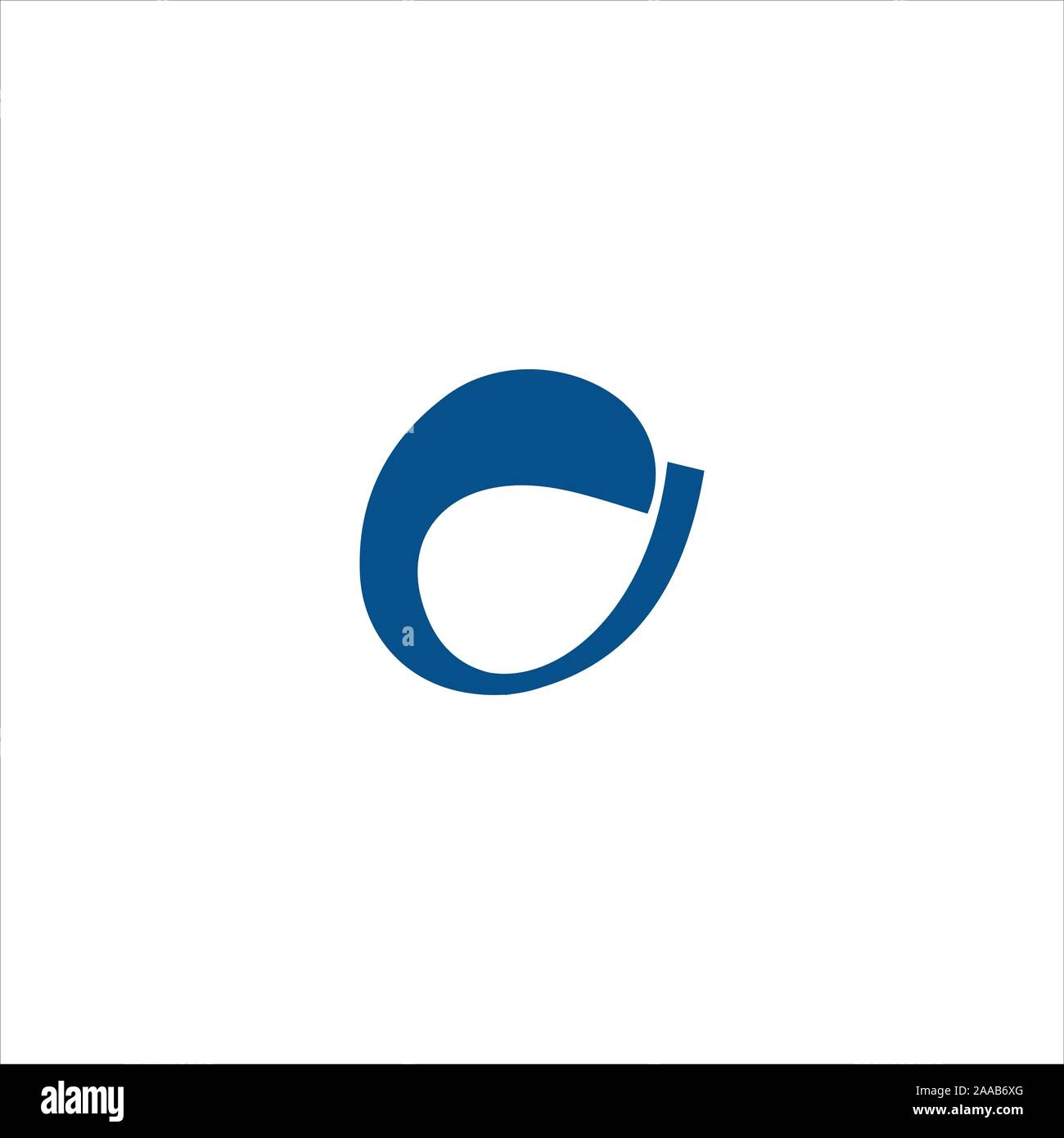 Initial eo oder oe Logo vektor design Vorlage Stock Vektor