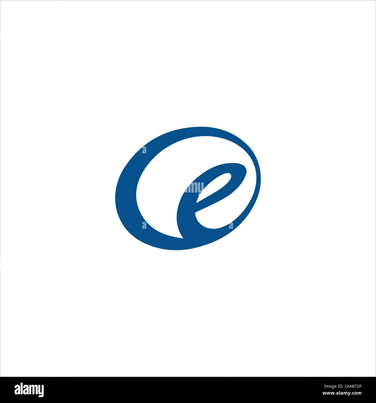 Initial eo oder oe Logo vektor design Vorlage Stock Vektor