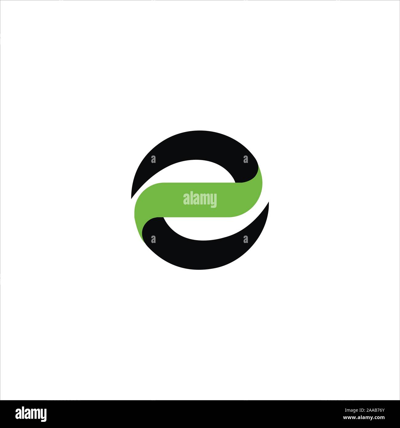 Initial eo oder oe Logo vektor design Vorlage Stock Vektor