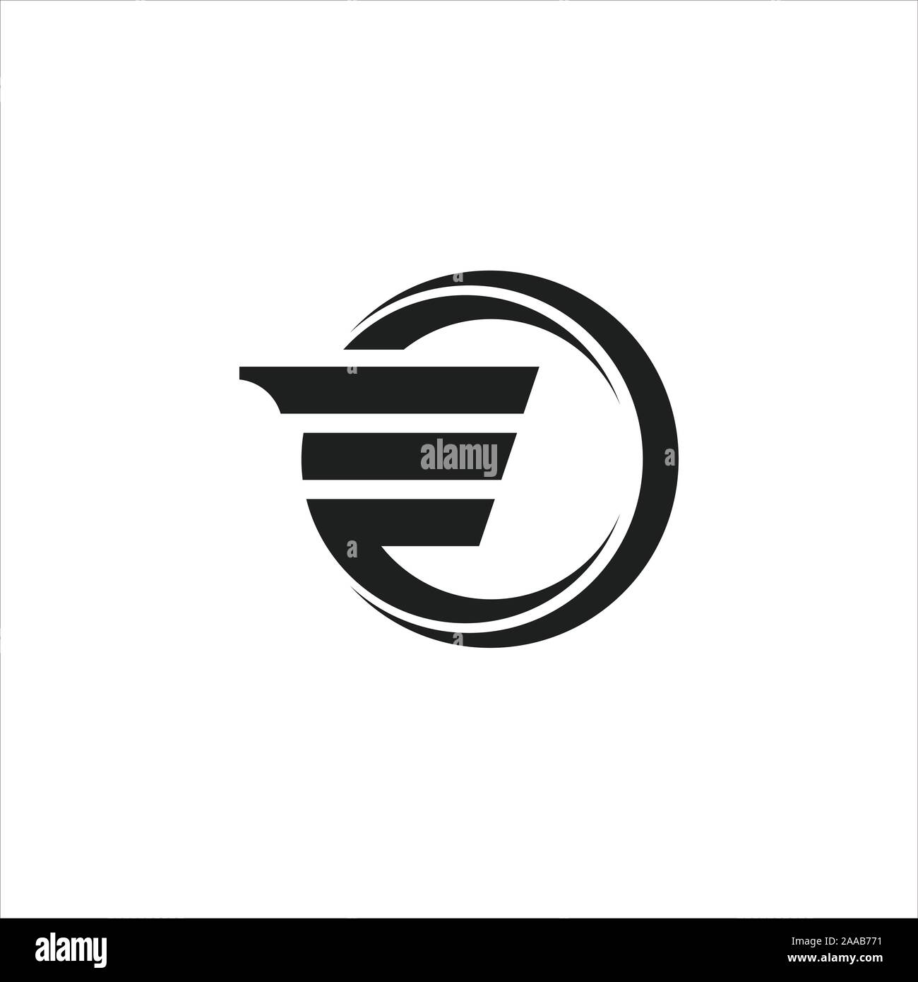 Initial eo oder oe Logo vektor design Vorlage Stock Vektor