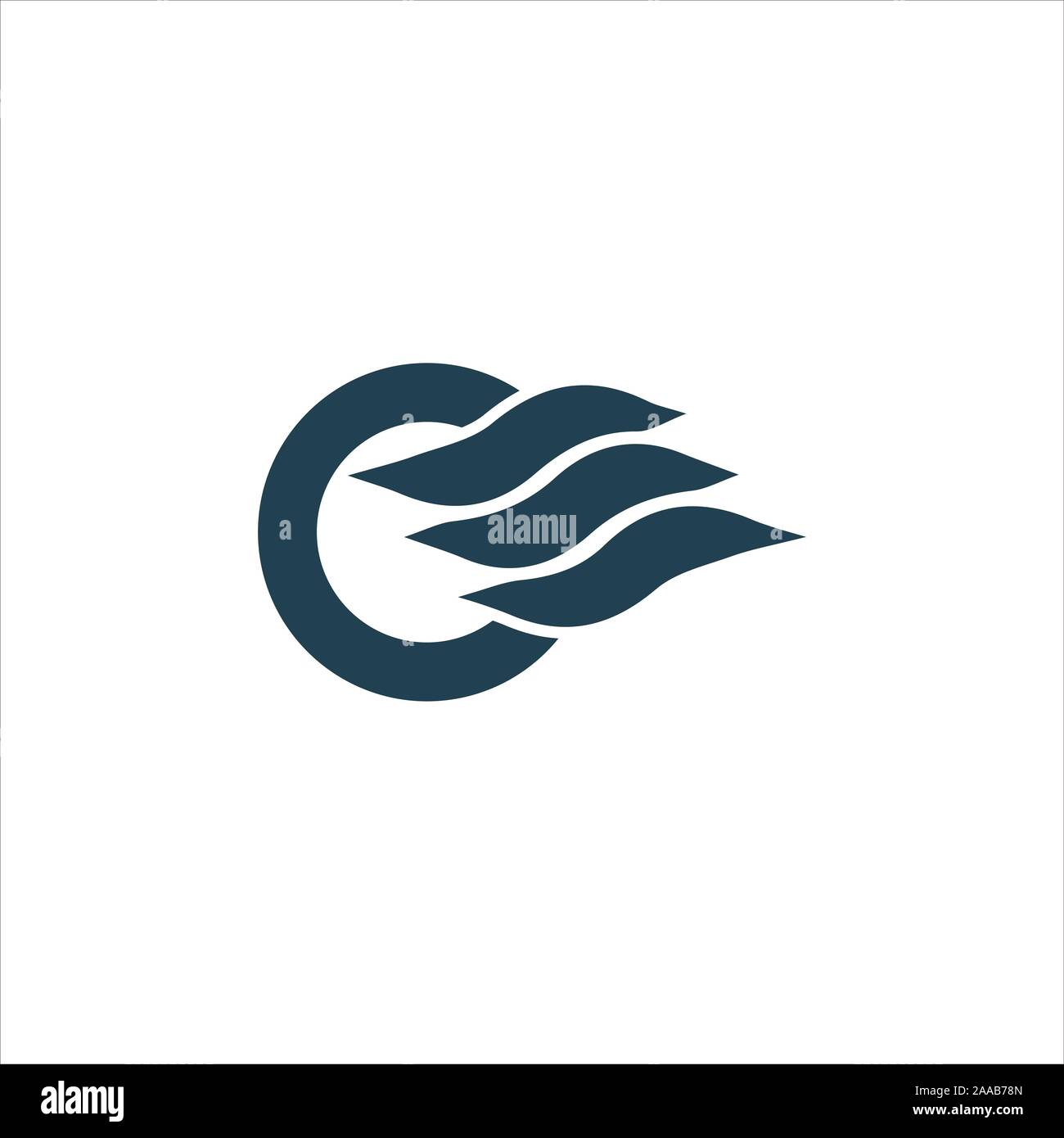 Initial eo oder oe Logo vektor design Vorlage Stock Vektor