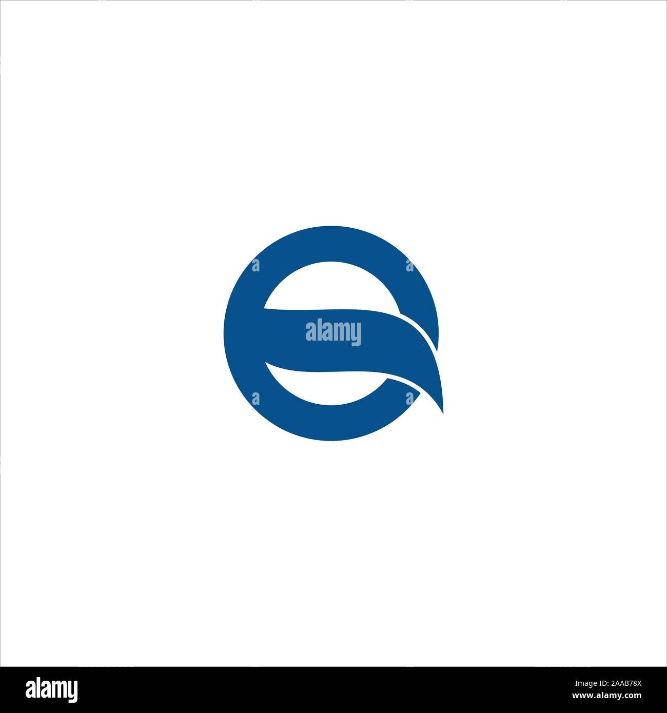 Initial eo oder oe Logo vektor design Vorlage Stock Vektor