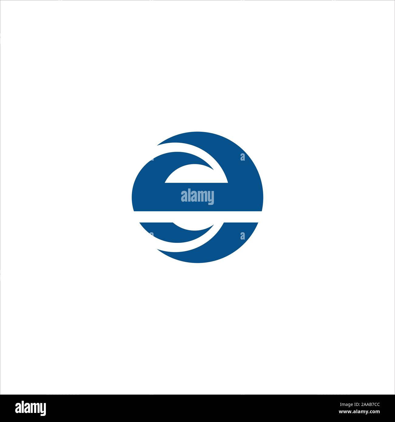 Initial eo oder oe Logo vektor design Vorlage Stock Vektor