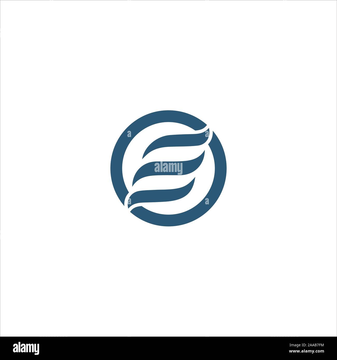 Initial eo oder oe Logo vektor design Vorlage Stock Vektor