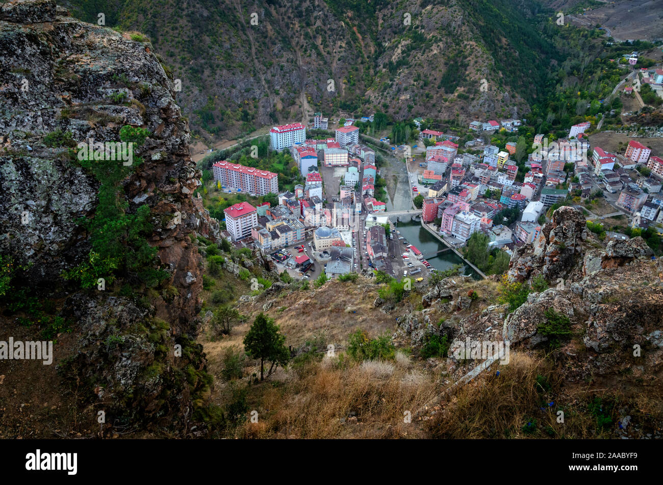 Gumushane Torul, Stadt, Stadt, Türkei Stockfoto