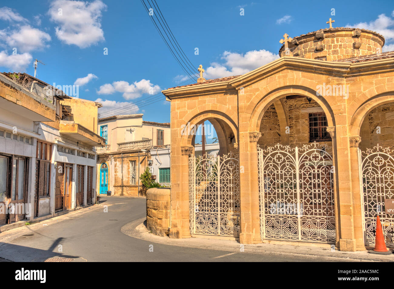 Sehenswürdigkeiten in Nikosia, Zypern Stockfoto