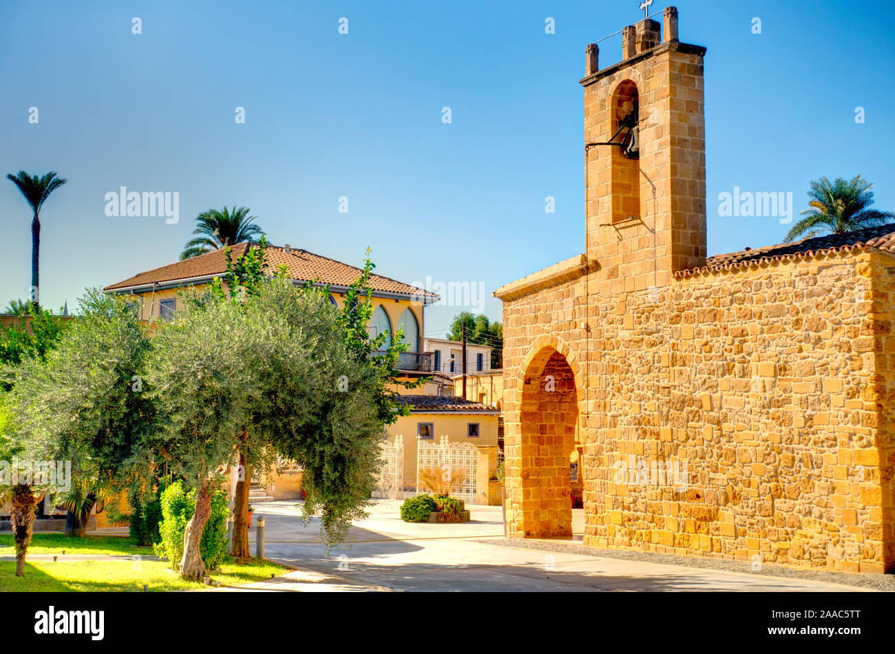 Sehenswürdigkeiten in Nikosia, Zypern Stockfoto