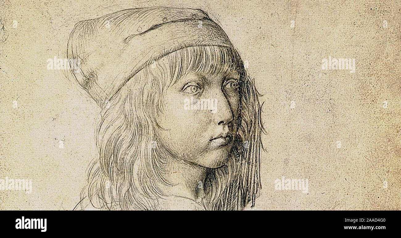 Jahrgang Kunst von Albrecht Durer Stockfoto