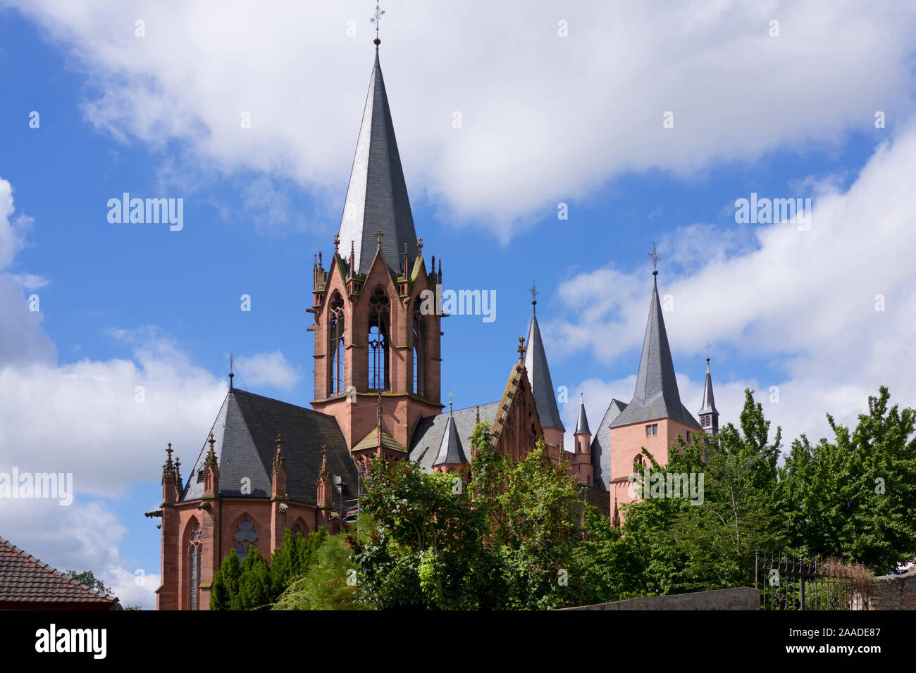Bundesrepublik Deutschland, Rheinland-Pfalz, Oppenheim, Sankt Katharinen Stockfoto