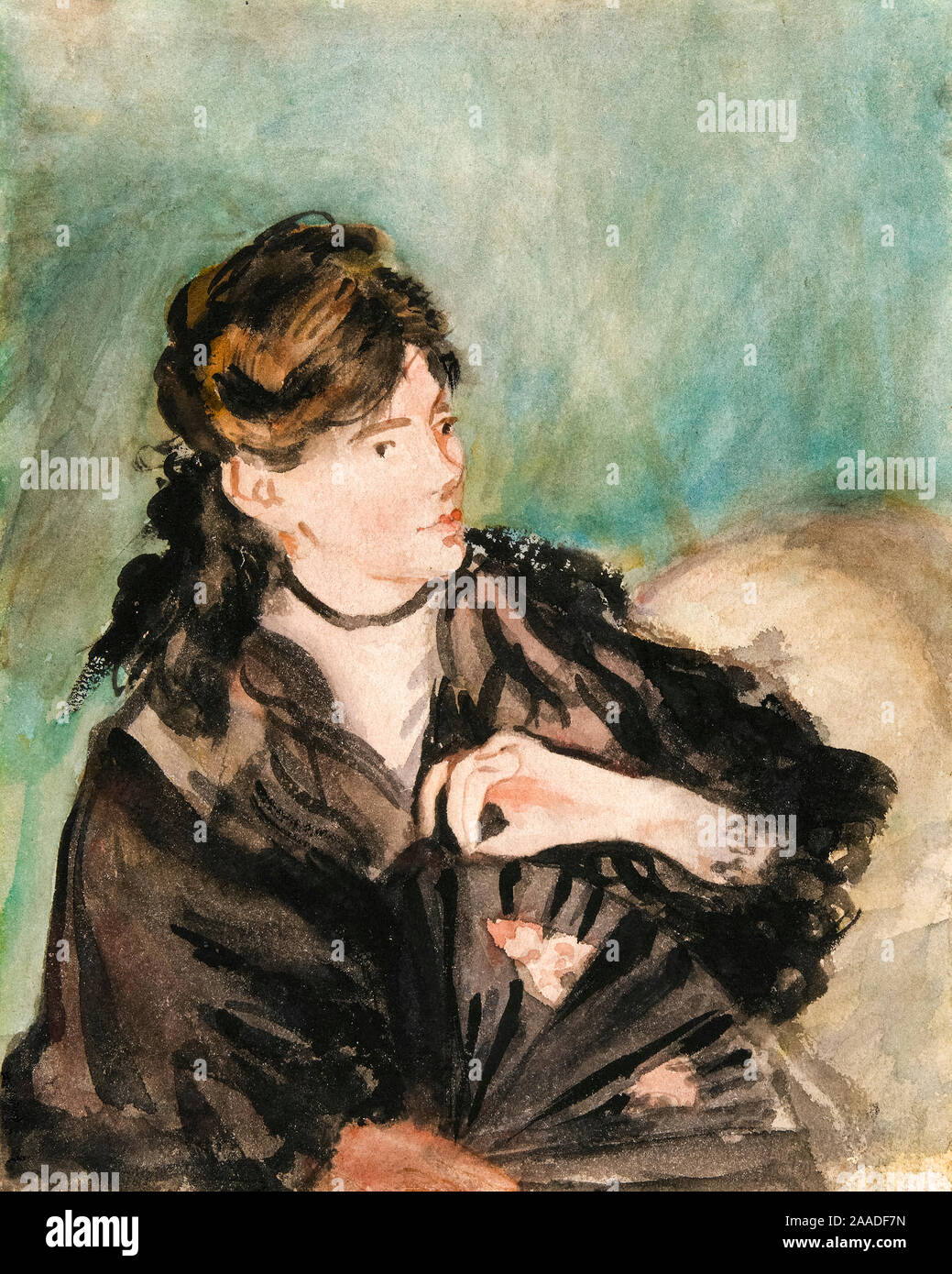 berthe morisot by edouard manet