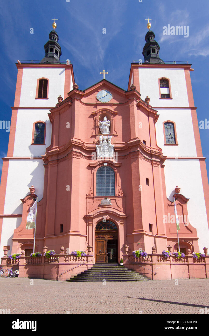 Bundesrepublik Deutschland, Hessen, Fulda, Stadtpfarrkirche St. Blasius (nur redaktionell, keine Pr) Stockfoto