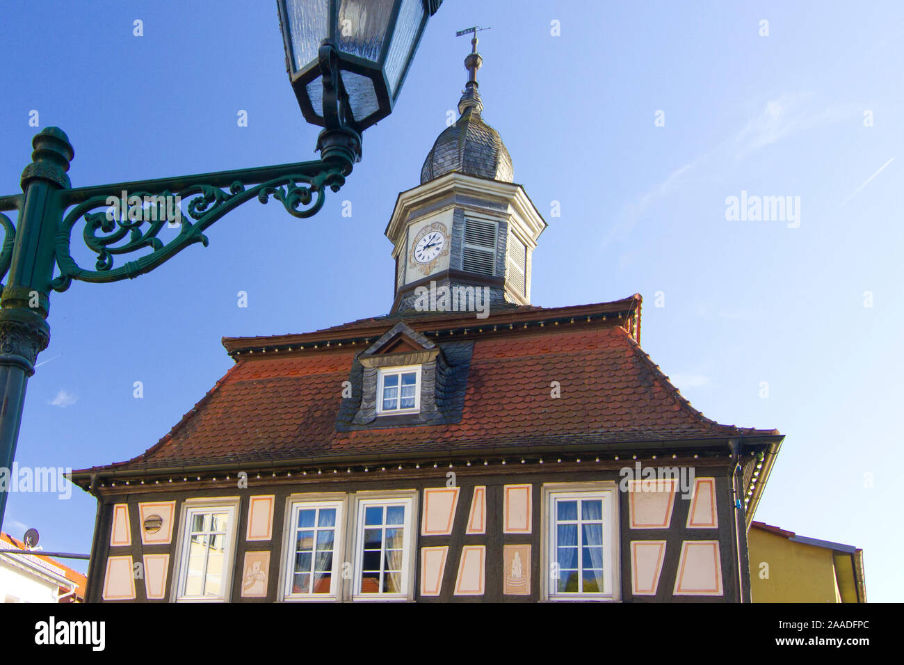 Bundesrepublik Deutschland, Hessen, Bad Soden (Spessart), Historisches Rathaus, nur redaktionell, keine Pr Stockfoto