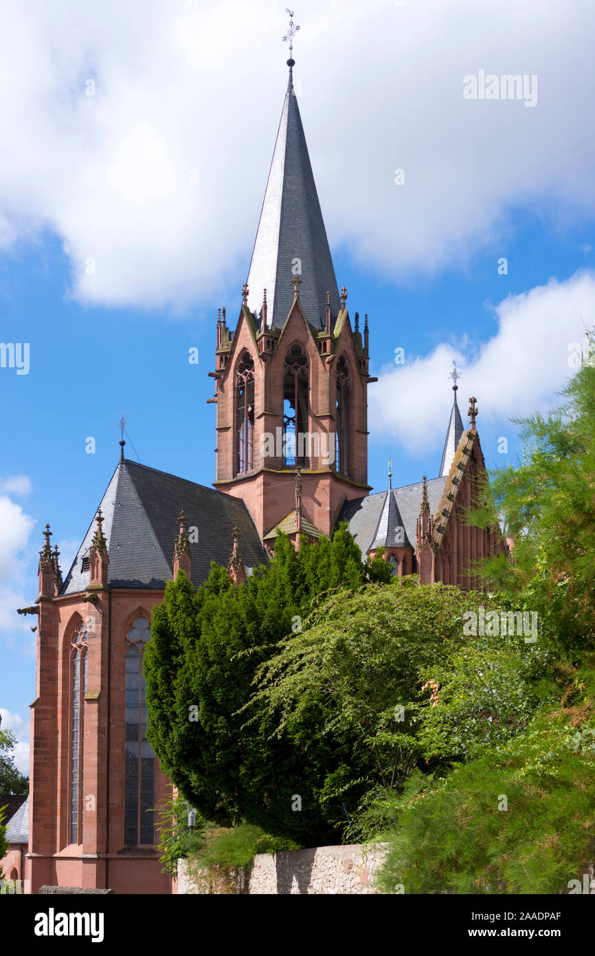 Deutschland, Rheinland-Pfalz, Oppenheim, Sankt Katharinen Stockfoto