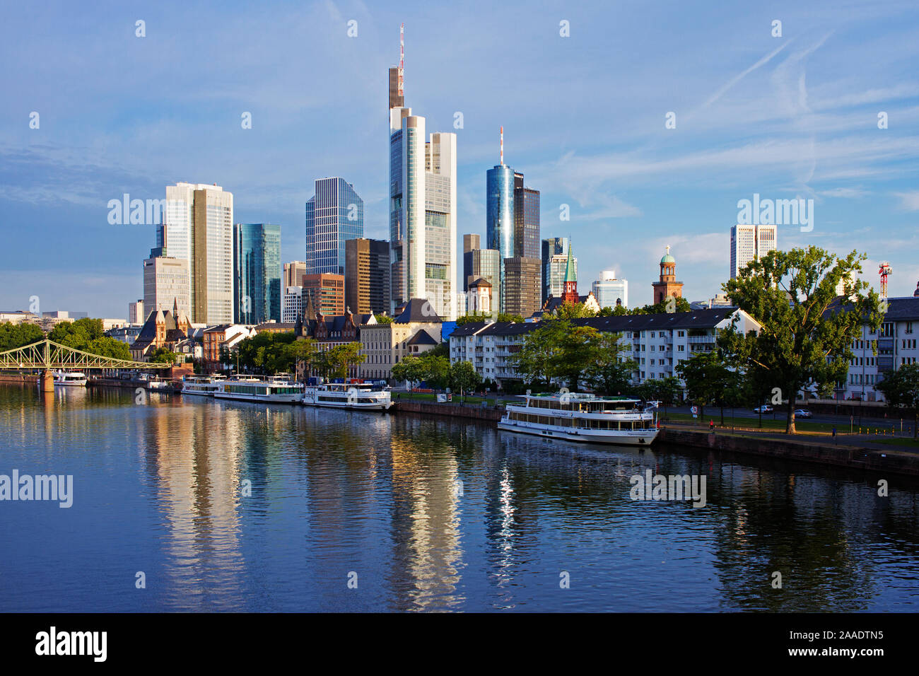 Deutschland, Hessen, Frankfurt am Main, Bankenviertel Stockfoto