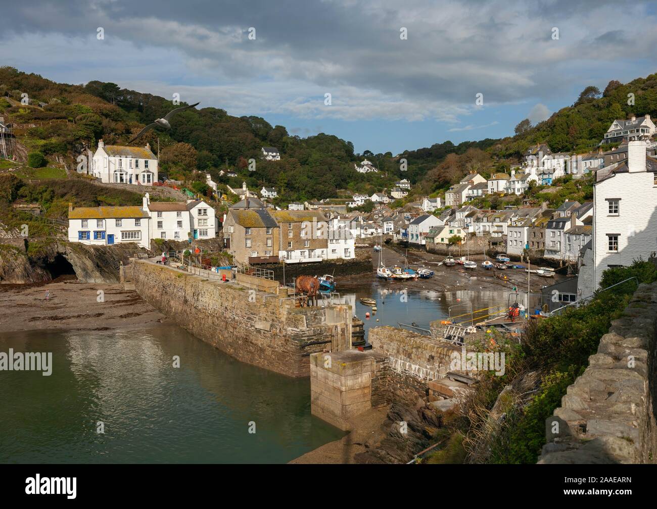 Polperro, Cornwall, England Stockfoto