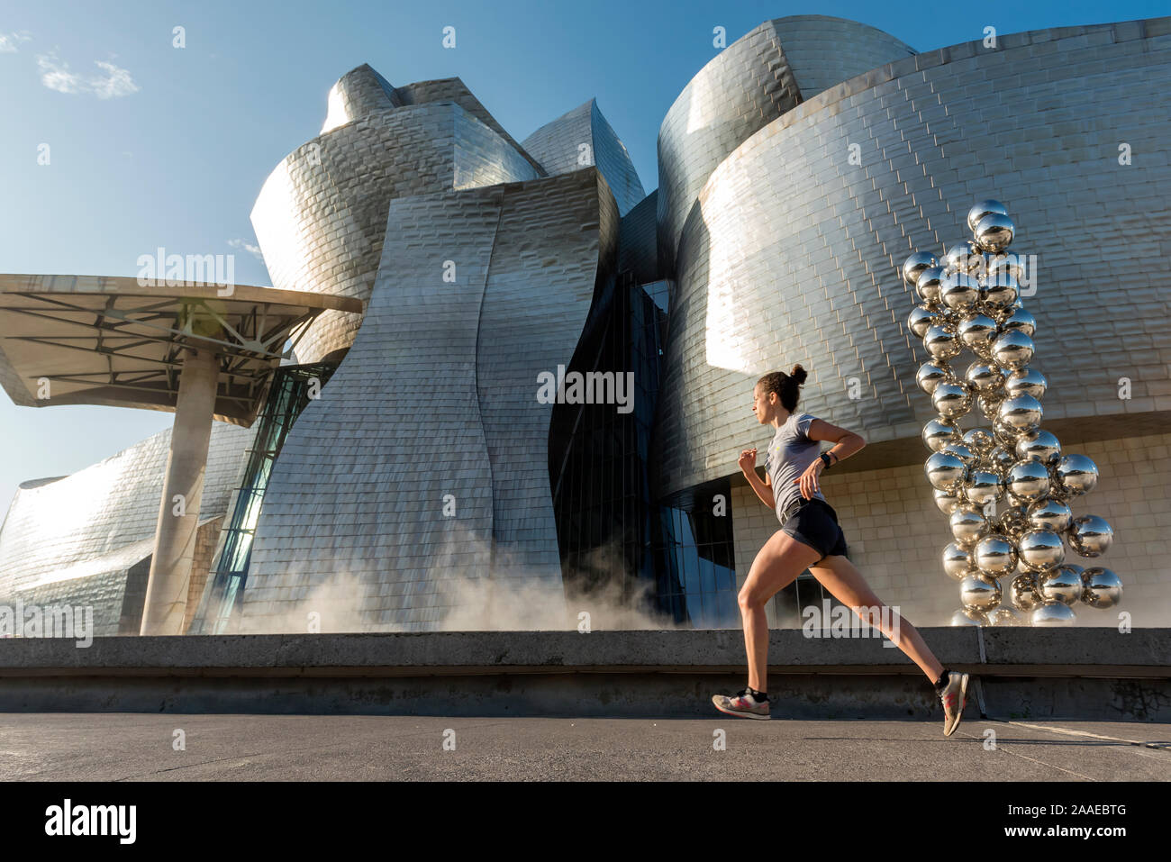 Guggenheim Museum Bilbao, Spanien Stockfoto